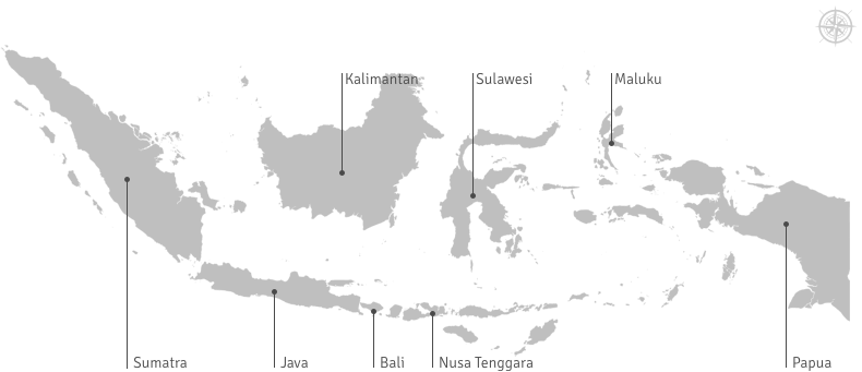 Indonesia Map - Indonesia.Travel