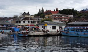 places to visit in parapat Harbour Lake Toba Medan Sumatra Indonesia