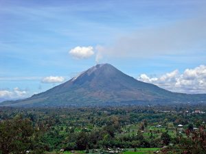 attractions and places to visit in Berastagi Sinabung Gundaling