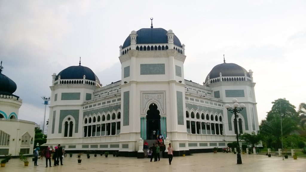 great mosque of medan attractions in medan indonesia